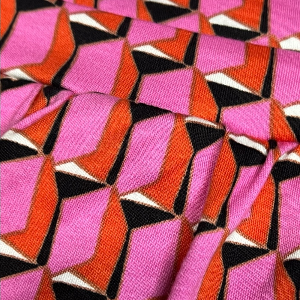 DVF for Target Kids Short Sleeve set of 2 Modern Geo faux wrap dress size M (8) - Picture 4 of 8